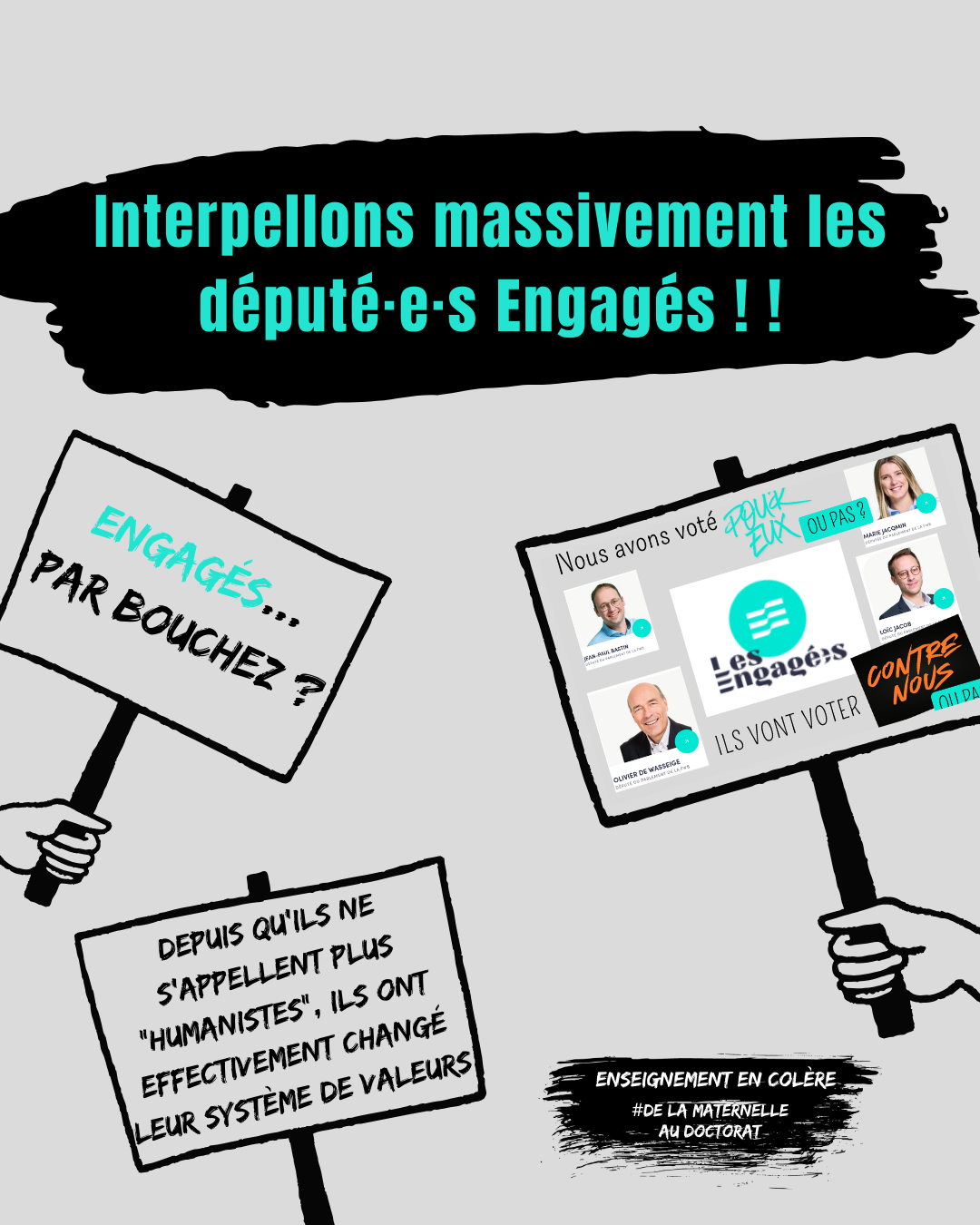 Interpeler les Engagés